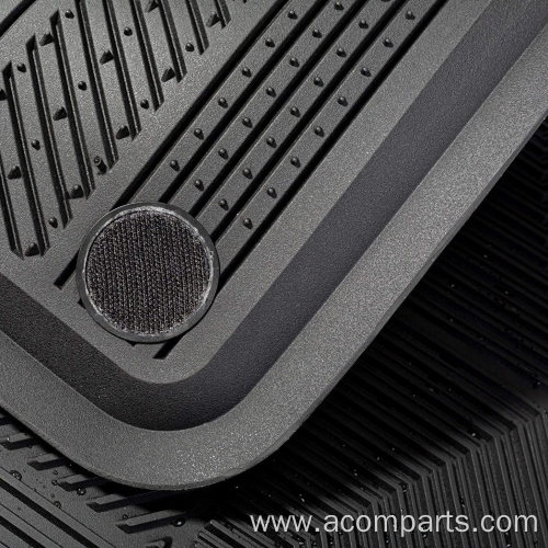 Non-Slip All Season Car Floor Mats Black